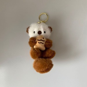 <span class=keywords><strong>Porte</strong></span>-clés en peluche de <span class=keywords><strong>loutre</strong></span> de mer de 15 cm - Forme 3D douce et écologique, <span class=keywords><strong>porte</strong></span>-clés léger pour sacs et pendentifs - Product Image 4