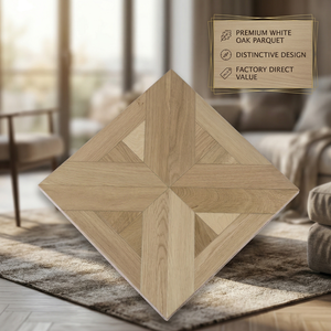 Suelos de Madera Maciza de Buena Calidad a Precio Económico, <span class=keywords><strong>Parquet</strong></span> de Roble Blanco - Product Image 1