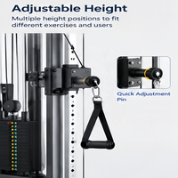 Machine professionnelle de musculation à double poulie pour entraînement fonctionnel complet du corps, équipement de musculation pour salle de sport commerciale