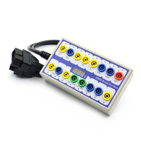 Caja de Conexión OBDII OBD2 con Buenos Comentarios, Detector de Protocolo para Automóviles, Caja de Prueba Automotriz, Conector Automotriz