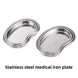 Plateau Médical en Acier Inoxydable 304, Équipement Essentiel de Chirurgie, Accessoires de Désinfection pour Mobilier d'Urgence Hospitalier et Clinique - Product Image 3