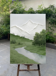 <span class=keywords><strong>Peinture</strong></span> à l'huile <span class=keywords><strong>de</strong></span> montagne <span class=keywords><strong>sur</strong></span> <span class=keywords><strong>toile</strong></span> <span class=keywords><strong>Peinture</strong></span> <span class=keywords><strong>de</strong></span> paysage <span class=keywords><strong>naturel</strong></span> Texture Art mural Décoration murale <span class=keywords><strong>de</strong></span> salon personnalisée - Product Image 2