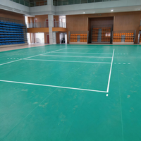 Revêtement de sol sportif en PVC Runsure facile à nettoyer pour gymnase de basketball, haute densité, prix de gros direct usine Philippines