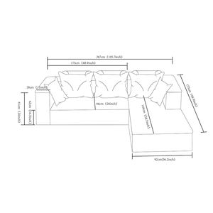 Productos Populares 2026 en Walmart: Sofá Moderno con Chaise Longue Izquierda, Comprimido al Vacío, Muebles para el Hogar Directo de Fábrica en Jiangxi - Product Image 6