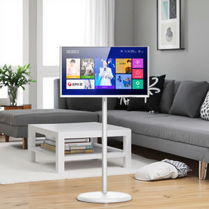 23.8 pouces FHD 1080P télévision support réglable tablette Portable Android 10 Smart <span class=keywords><strong>TV</strong></span> pour la diffusion <span class=keywords><strong>en</strong></span> <span class=keywords><strong>direct</strong></span> de jeux à domicile - Product Image 1