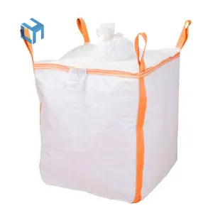 큰 비닐 봉투 포장 대량 가방 핸들 슈퍼 자루 저장 재활용 재료 공장 가격 산동 공장 직접 판매