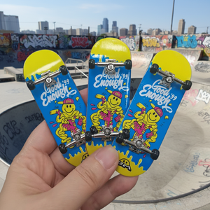 Tabla de Finger Skateboard Profesional Personalizada de 5 Capas de Madera de Arce Canadiense, Impermeable, con Forma de Cruiser, 100*30mm - Product Image 2