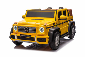Voiture électrique pour enfants G650 homologuée, 2 places, à batterie, en plastique, 4 roues, pour enfants de 2 à 13 ans, avec MP3 et prise USB - Product Image 5