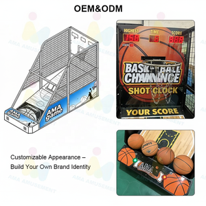USA Popular Portable Folding Basketball <strong>Arcade</strong> <strong>Game</strong> <strong>Machine</strong> for Mobile Entertainment Business - Product Image 6