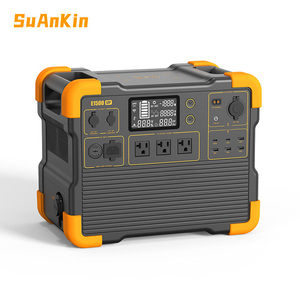 Station d'alimentation portable à charge rapide supérieure 1536Wh 2200W, générateur solaire à onde sinusoïdale pure, batterie extensible pour le camping en plein air - Product Image 1