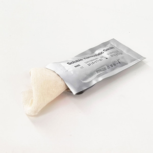 Medical Consumables First Aid Emergency Natural Cellulose Soluble Hemostatic Gauze
