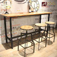 Table de Cocktail, Bar, comptoir de Restaurant, Design gâteau haut, prix de gros, usine,