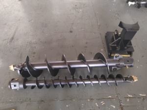 Tarière hydraulique pour excavatrice, chargeuse compacte et pelle rétrocaveuse SJ3000 3-4 tonnes - Product Image 1