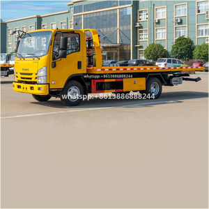 I suzu KV 100 4x2 5-6 toneladas camión de auxilio de plataforma rota camión de remolque con bandeja de inclinación - Product Image 2