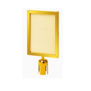 Supporto per segnaletica a barriera in acciaio inossidabile - Product Image 5