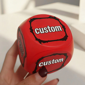 Venta al por Mayor de <span class=keywords><strong>Dados</strong></span> de Juego 3D de Alta Calidad, <span class=keywords><strong>Dados</strong></span> <span class=keywords><strong>Grandes</strong></span> de Poliuretano (PU) de 4 y 12 Pulgadas, <span class=keywords><strong>Dados</strong></span> de Espuma Suave con Logotipo Personalizado - Product Image 5
