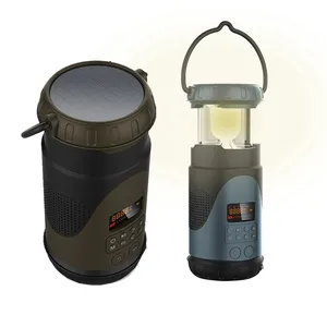 2023 new design lantern night light radio Speaker Electronic Gadgets Land Cruiser Smart dab fm radio BT speakers