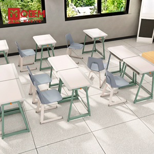 โต๊ะนักเรียน MINYI BAND โต๊ะเรียน โต๊ะนักเรียนพร้อมเก้าอี้ ที่นั่งในห้องเรียน อุปกรณ์ในห้องเรียน เฟอร์นิเจอร์โรงเรียน - Product Image 1