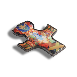 Customized Irregular Epoxy <b>Sticker</b> Souvenir Gift Fridge Magnet - Product Image 3