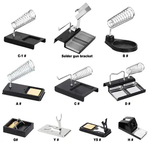 Gehele Metalen Digitale Soldeerbout Frame Multifunctionele Tinnen Draadhouder Eenvoudige Gietijzeren Standaard