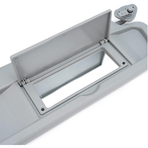 Parasol para Honda Civic 2006-2011, lado derecho, gris claro, modelo 83230SNA01ZC - Product Image 2