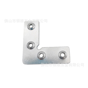 Soportes de Esquina de Aluminio Dunwei Hardware, 45 mm x 16 mm x 2,5 mm, Duraderos, para Puertas, Ventanas y Decoración del Hogar - Product Image 5