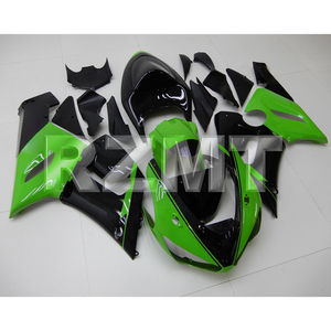 Carenado de Motocicleta para <span class=keywords><strong>Kawasaki</strong></span> <span class=keywords><strong>Ninja</strong></span> ZX-6R 636 2005 <span class=keywords><strong>2006</strong></span> ZX636 <span class=keywords><strong>ZX6R</strong></span> ABS, Carrocería de Plástico de Inyección, Carenados Personalizados K0605--105a - Product Image 4