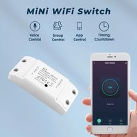 Interrupteur intelligent Wi-Fi DIY avec télécommande sans fil pour le contrôle domestique, compatible avec Alexa et Google Home