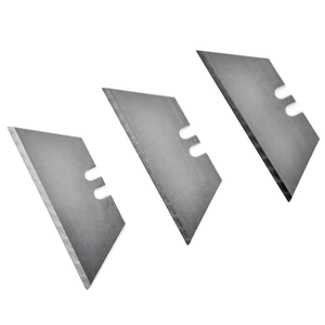 Lame de couteau industrielle Uliflyer robuste 58x18.7x0.6mm pour tapis, en acier, à changement rapide, avec poignée en plastique, OEM - Product Image 1