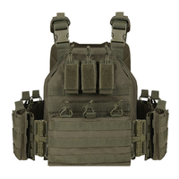 Gilet tactique de style mode pour l'extérieur, respirant, camouflage, système MOLLE, libération rapide, imperméable, sac de gilet tactique