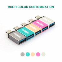 Prix usine USB 3.1 USB 3.0 Adaptateur Offres Spéciales Type C USB 3.0 Transmission de données Multiples Couleurs Type C OTG