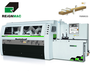 Zware 6 Kop 6 Spindel 6 Snijder Houtschaaf Vierzijdige Moulder Machine - Product Image 2