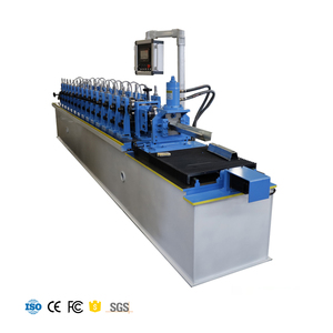 Maßgefertigte Stahl-Omega-Profil-Herstellungsmaschine 0,4-1,2mm Omega-Tragprofil-Rollformmaschine - Product Image 1