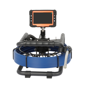 <span class=keywords><strong>Low</strong></span>-<span class=keywords><strong>Cost</strong></span> 12.8mm 4.8mm Cabo Esgoto Câmera de Inspeção de Vídeo CCTV Doméstico com 5 "Split Monitor - Product Image 2