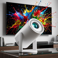 Mini-projecteur intelligent portable JUNUO Turn1 200 ANSI LED 1280x720 compatible 4K Android 14 WiFi6.0/BT5.2 pour home cinéma