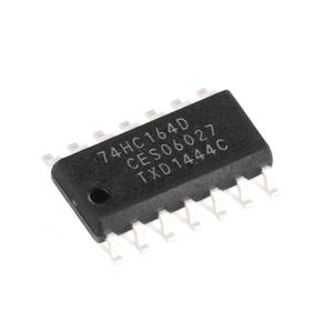Nuevo y Original 74HC164D,653 SOIC-14, Registro de Desplazamiento de 8 Bits con Entrada Serial/Salida Paralela - Product Image 1