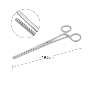 Abrazaderas para Tubos Médicos <span class=keywords><strong>de</strong></span> Acero Inoxidable <span class=keywords><strong>de</strong></span> 16-25.5 cm para Tubos <span class=keywords><strong>de</strong></span> Transfusión y Infusión <span class=keywords><strong>de</strong></span> Sangre - Product Image 3
