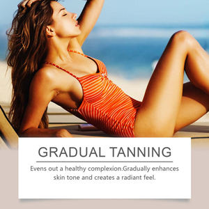 Crema protectora corporal para exteriores, protección para un tono de piel saludable, retención de agua, brillo, cuidado suave, crema de cuidado. - Product Image 4