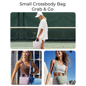 Usine Usage Quotidien Voyage Petit <span class=keywords><strong>Sac</strong></span> À Bandoulière Léger Mini Sacs À Bandoulière Sacs À Main Matelassé Puffy Fourre-Tout Sacs À Main Cross Boby pour Femmes - Product Image 2