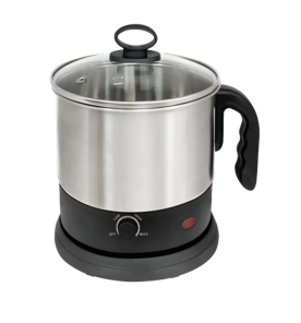 Hervidor Multiusos - Capacidad de 1.2 Litros - Elegante Tapa de Vidrio con Borde de Acero Inoxidable - Elemento Oculto para una Fácil Limpieza - Temperatura Precisa - Product Image 4