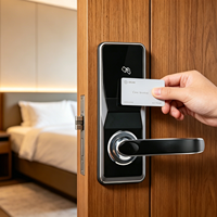 Sistema de Control Inteligente con Tarjeta RFID para Hoteles, de Acero Inoxidable Resistente, con Conexión a Red IP, para un Uso Duradero en Hoteles