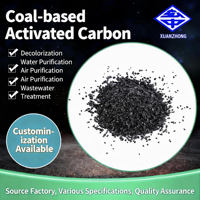 Charbon actif de coque de noix de coco, valeur d'iode 1200, certifié ISO 9001, pureté 99,99 %, pour la purification de l'air et la filtration de l'eau