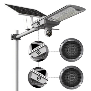 ไฟถนนโซลาร์เซลล์ออลอินวัน 600W IP65 พร้อมกล้องวงจรปิดและระบบควบคุมผ่านแอปพลิเคชัน สำหรับให้แสงสว่างเพื่อความปลอดภัยในพื้นที่จอดรถ - Product Image 5