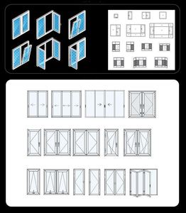 Fenêtre panoramique à double vitrage à prix avantageux, grande fenêtre fixe du sol au plafond pour villa - Product Image 3
