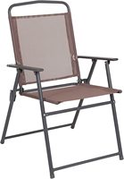 Ensemble Patio et jardin, 4 chaises pliantes, Table parapluie
