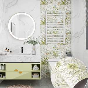 Papier peint auto-adhésif en vinyle <span class=keywords><strong>aquarelle</strong></span> moderne autocollant mural en PVC antistatique et étanche pour décoration d'hôtel à la maison - Product Image 3