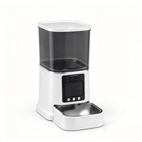 Distributeur automatique intelligent pour chats et chiens, 5L, en forme de bouteille, avec appel vidéo à distance contrôlé par application et batterie de secours