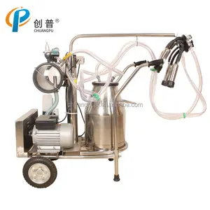 High Quality Cow Milking Machine with Single Bucket Group