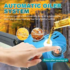Top xử lý mini pin không dây điện Chainsaw Tree mua máy tay Saw chuỗi Phụ tùng để bán cắt chuyên nghiệp - Product Image 5