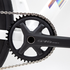 Vélo de route en fibre de carbone <span class=keywords><strong>GRAVEL</strong></span>-V1 12 vitesses avec freins à disque hydrauliques et pneus larges 38C pour la course urbaine et le cyclisme, pédalier standard inclus - Product Image 5